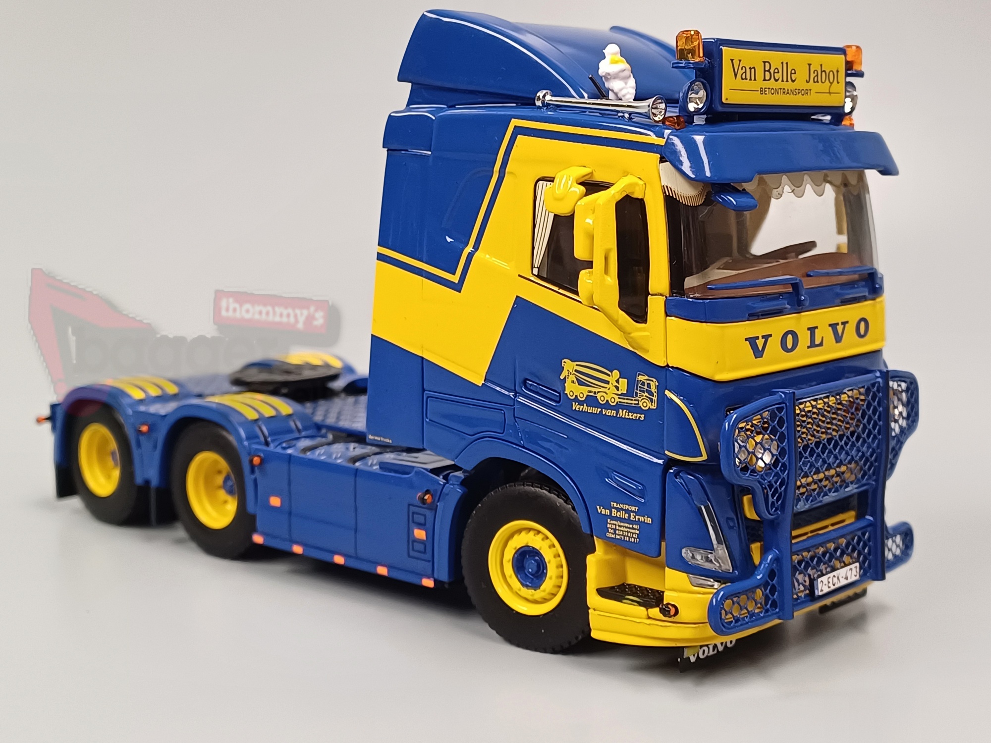 01-4471 - WSI - Volvo FH5 6x2 3achs Zugmaschine - van Belle Transport - B -